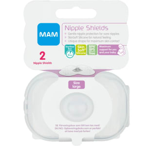 MAM Nipple Shields 1 par  L
