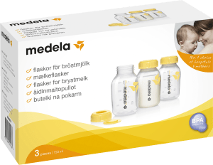 Medela Bröstmjölksflaska 150 ml 3-pack