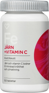 Hjärtats Järn + Vitamin C 100 st