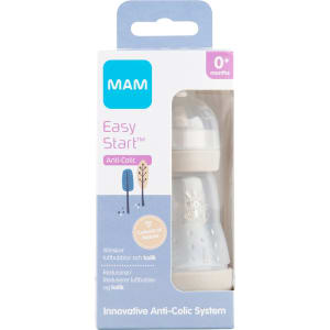 MAM Easy Start Anti-Colic nappflaska 0 mån+ 160 ml Neutral