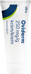 Oviderm Kräm 250mg/g Tub 100g