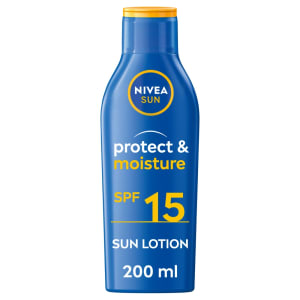 Nivea Sun Protect & Moisture Lotion SPF 15 200 ml