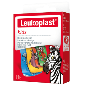 Leukoplast Kids 12 st olika storlekar