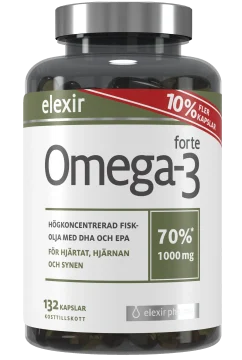Elexir Omega-3 Forte 1000 mg 132 kapslar Elexir Pharma