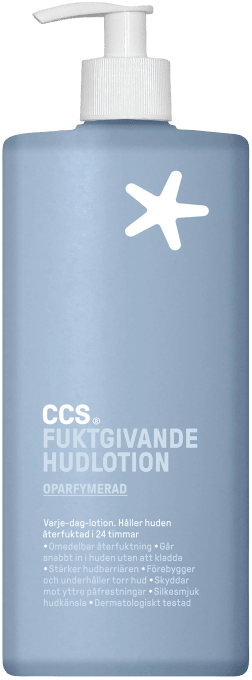 CCS Fuktgivande Hudlotion Oparfymerad 350 ml CCS