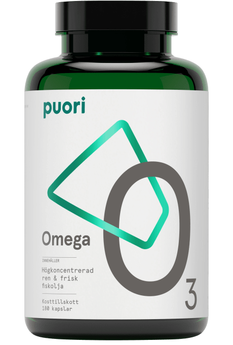 Puori O3 Omega-3 2000 mg 180 kapslar Puori