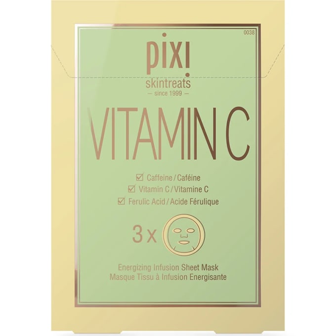 Pixi Vitamin-C Energizing Sheet Mask 3 x 23 g Pixi