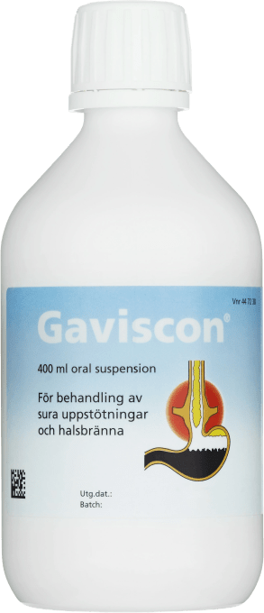 Gaviscon® Oral suspension Plastflaska, 400ml Gaviscon