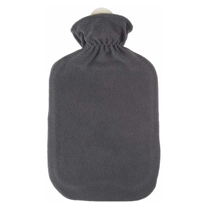 Sipacare Varmvattenflaska Fleece 2 liter Grå Sipacare