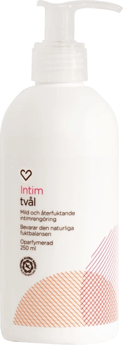 Hjärtats Intim Tvål Oparfymerad 250ml Hjärtats