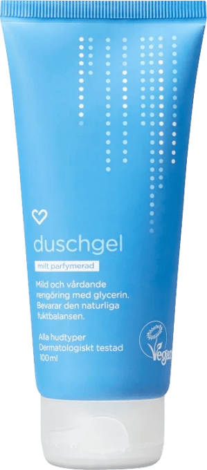 Hjärtats Duschgel Parfymerad 100 ml Hjärtats