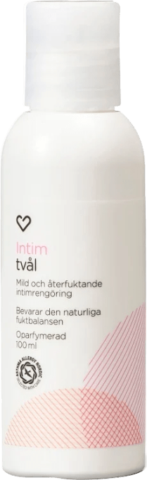 Hjärtats Intim Tvål Oparfymerad 100ml Hjärtats