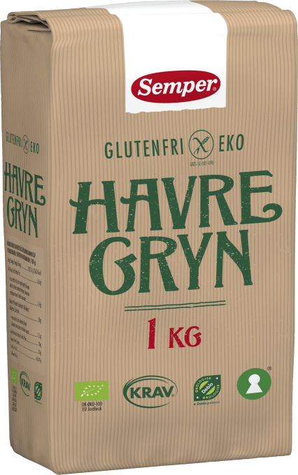 Semper EKO Glutenfria HAVREGRYN 1 kg Semper