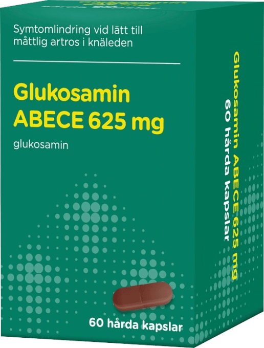 Glukosamin ABECE Kapsel hård 625 mg 60 st ABECE