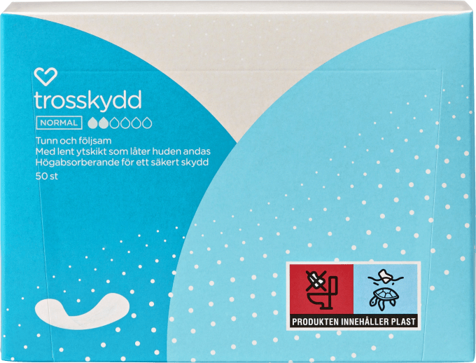 Hjärtats Trosskydd Normal 50 st Hjärtats