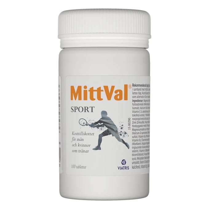 MittVal Sport Tablett 100st MittVal