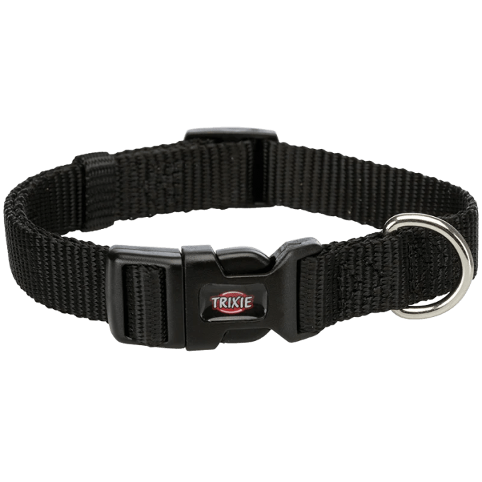 Trixie Premium Halsband Svart M-L (35-55 cm) Trixie