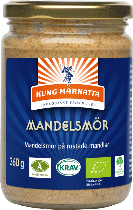 Kung Markatta Mandelsmör Krav 360 g Kung Markatta