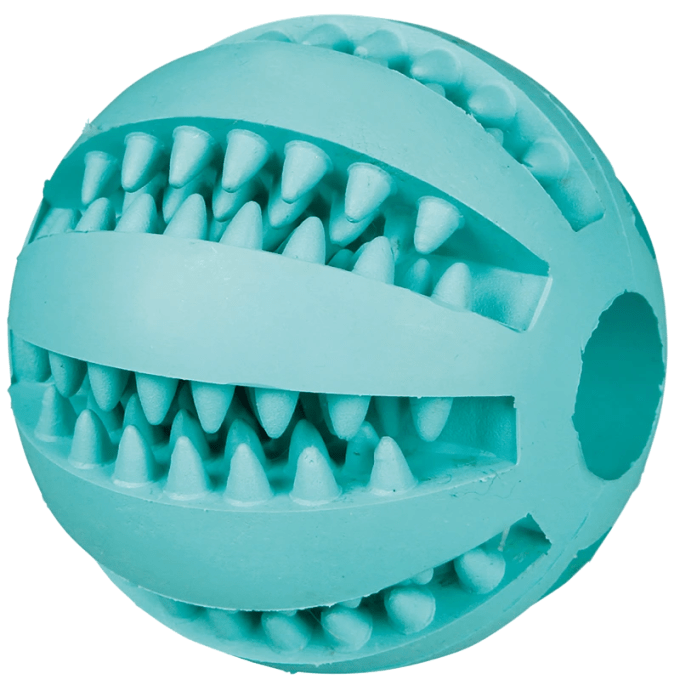 Trixie Denta Fun Baseball Mintfresh Naturgummi Ø 6 cm Trixie