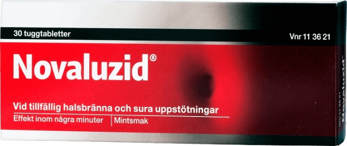 Novaluzid tuggtablett 30 st Novaluzid