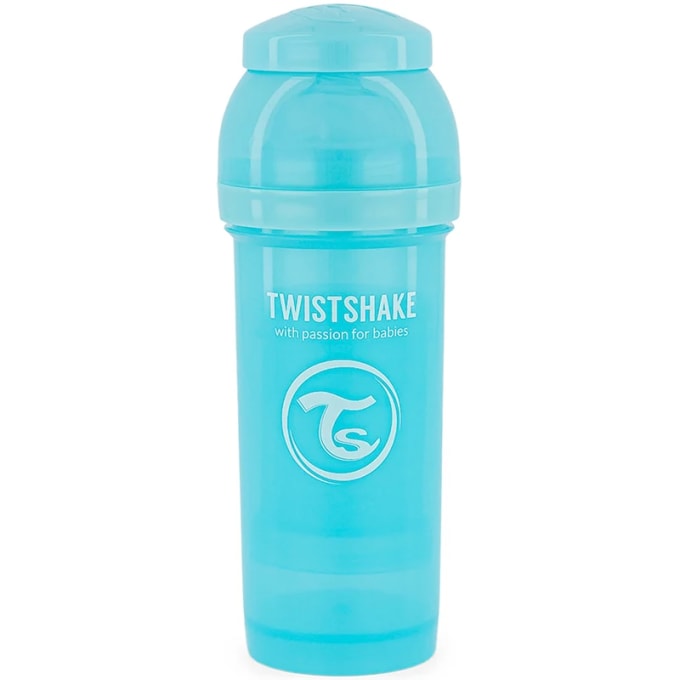 Twistshake Anti-Colic nappflaska 260 ml Pastell Blå Twistshake