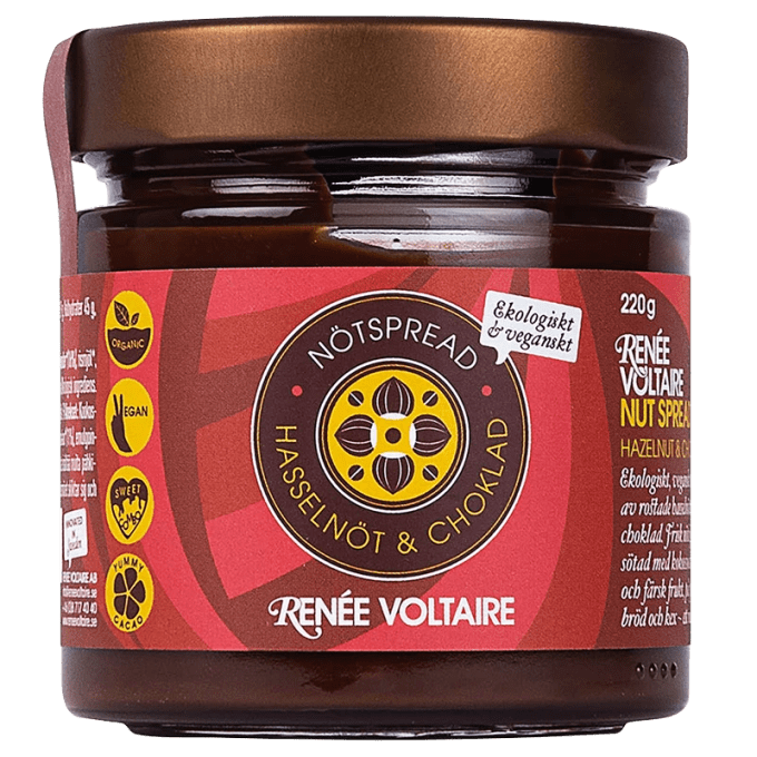 Renée Voltaire Nötspread Hasselnöt & Choklad 220 g Renée Voltaire