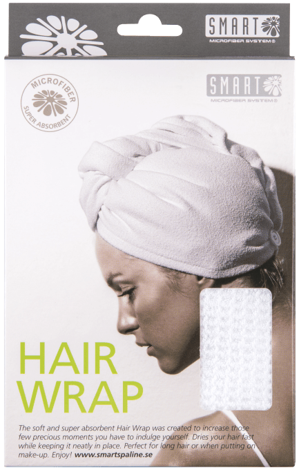 Smart Hairwrap Waffle White Smart