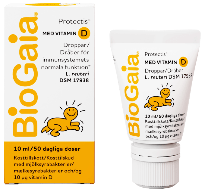 BioGaia Protectis Droppar med Vitamin D 10 ml BioGaia