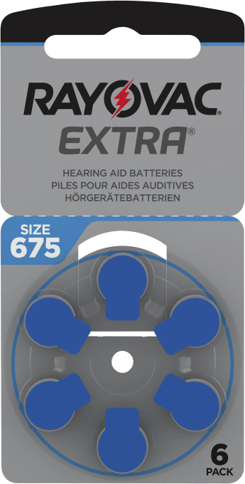 Rayovac Extra Advanced Act 675 6 st Rayovac