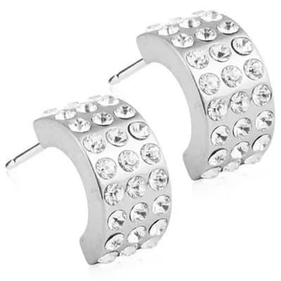 Blomdahl Örhängen Pendant Grand Brilliance Curved Crystal Blomdahl