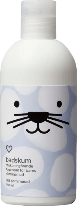 Hjärtats Badskum för barn 250 ml Hjärtats