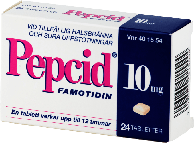Pepcid tablett 10 mg 24 st Pepcid