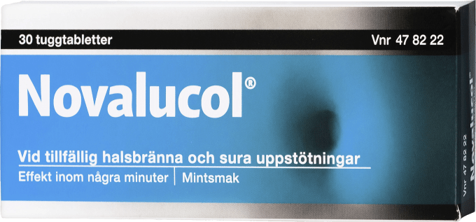 Novalucol tuggtablett 30 st Novalucol