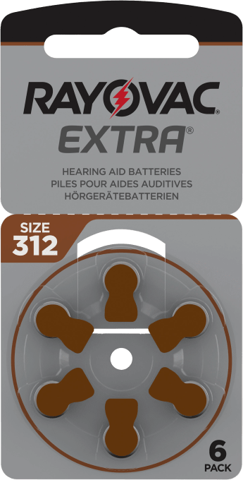 Rayovac Extra Advanced Act 312 6 st Rayovac