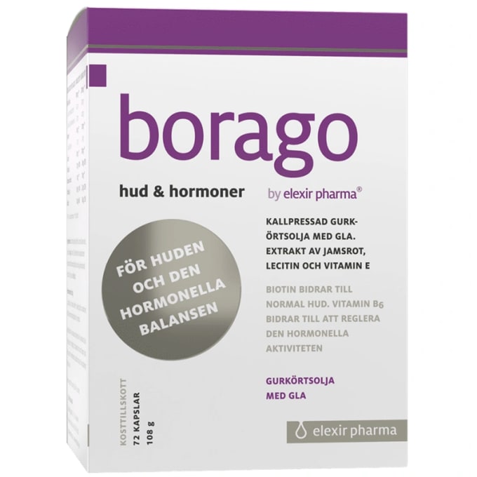 Elexir Borago 72 kapslar Elexir Pharma
