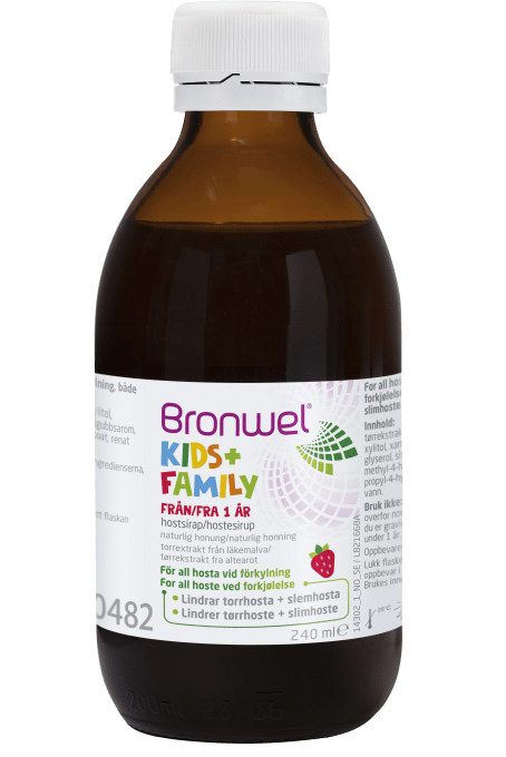 Bronwel Hostsirap Kids+Family 240 ml Bronwel