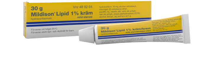 Mildison Lipid 1% kräm 30 g Mildison