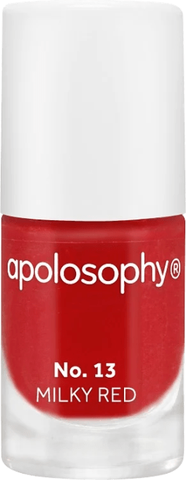 Apolosophy Nail Polish 4,5 ml Milky Red Apolosophy