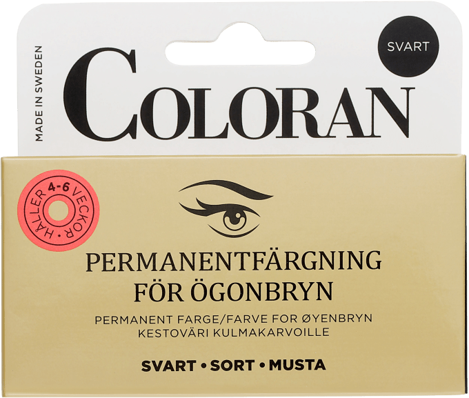 Coloran Ögonbrynsfärg 1st Svart Coloran