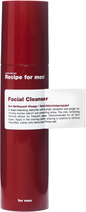 Recipe for Men Facial Cleanser 100 ml Recipe for Men