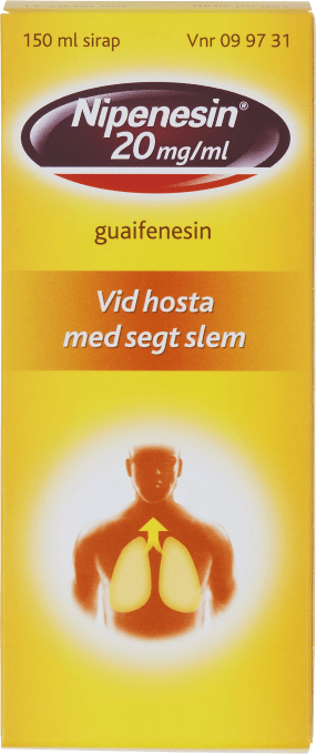 Nipenesin Sirap 20mg/ml Flaska 150 ml Nipenesin