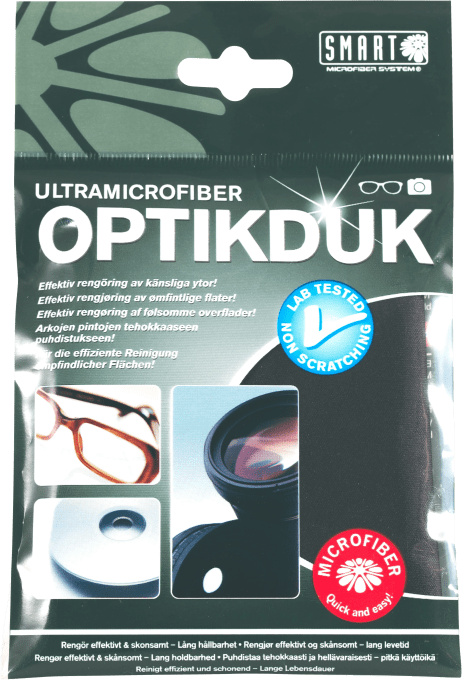 Smart Optical Cloth 20x20cm Black Smart