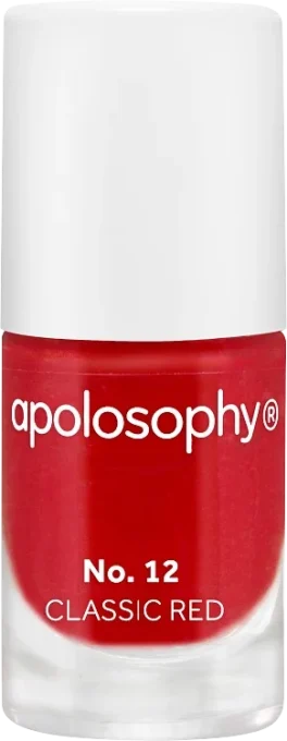 Apolosophy Nail Polish 4,5 ml Classic Red Apolosophy