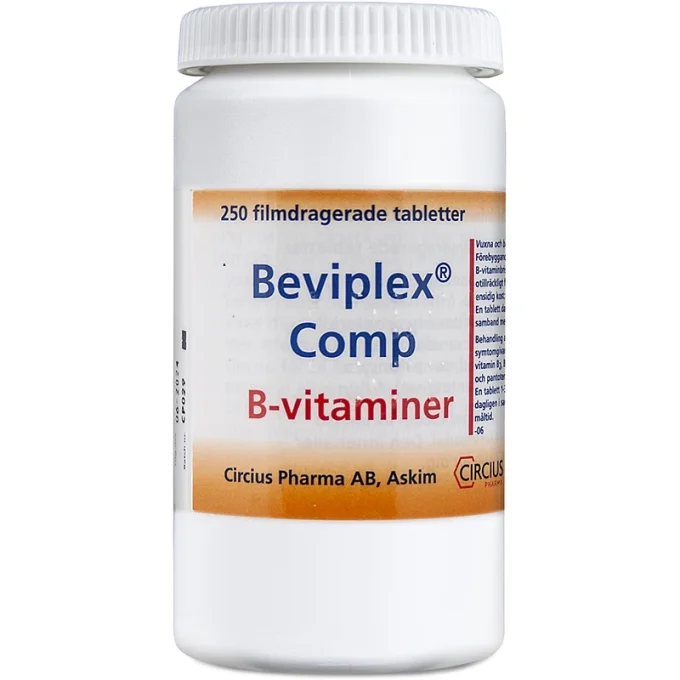 Beviplex Comp filmdragerad tablett 250 st Beviplex