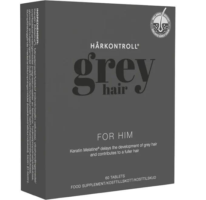 Hårkontroll Grey Hair For Him 60 st Hårkontroll