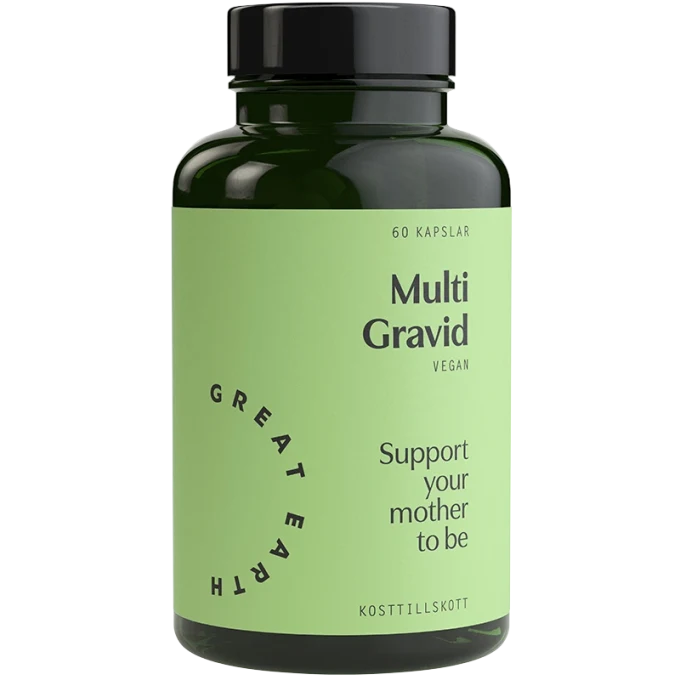 Great Earth Multi Gravid 60 kapslar Great Earth