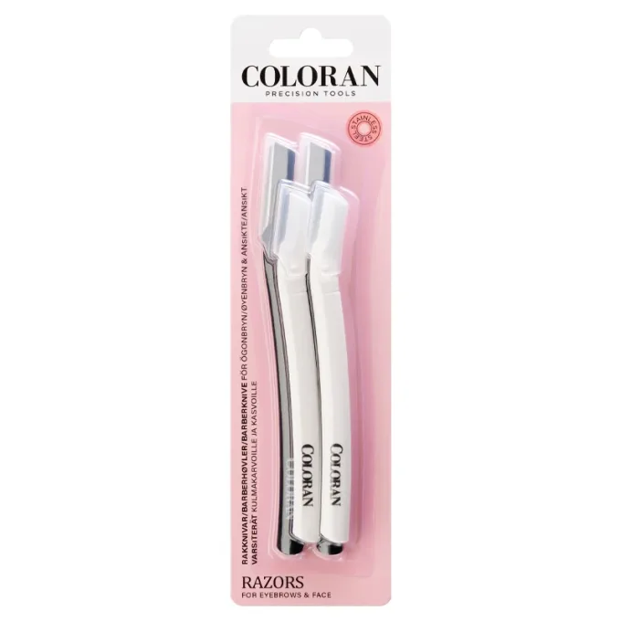 Coloran Razors For Eyebrows & Face 4 st Coloran