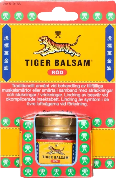 Tiger Balsam Röd Salva Burk 19,4 g Tiger Balsam