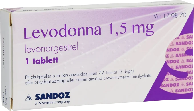 Levodonna tablett 1,5 mg,1 st Levodonna