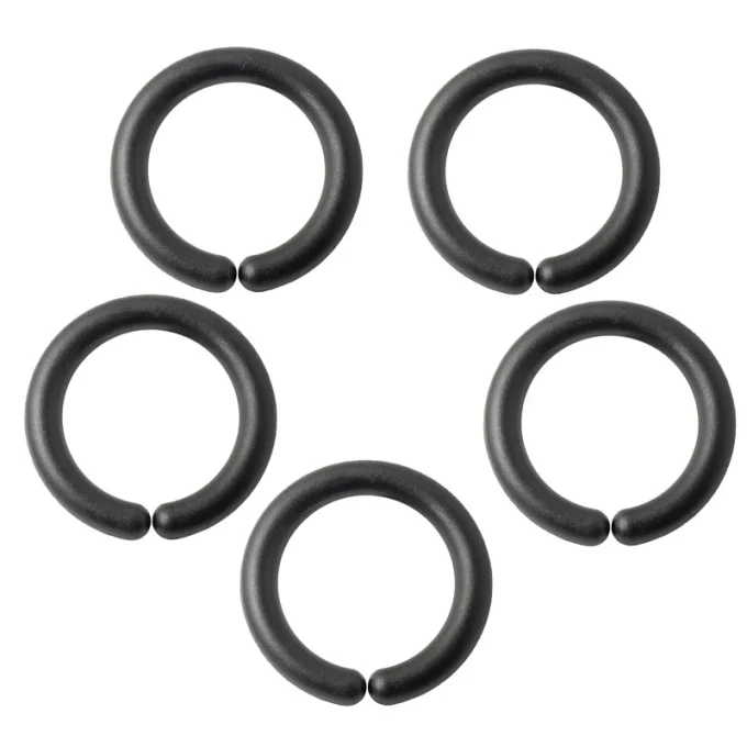 AddBaby Barnvagnsringar 5-pack Svart AddBaby